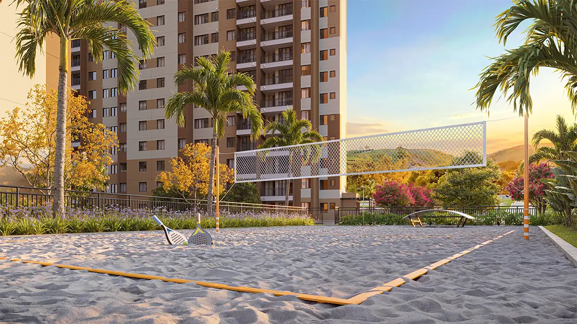 Quadra de areia do Uniq Nova Iguaçu