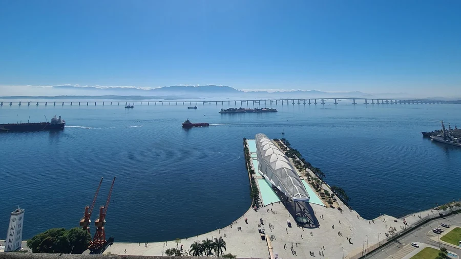 Praça Mauá, Museu do Amanhã e Baía de Guanabara