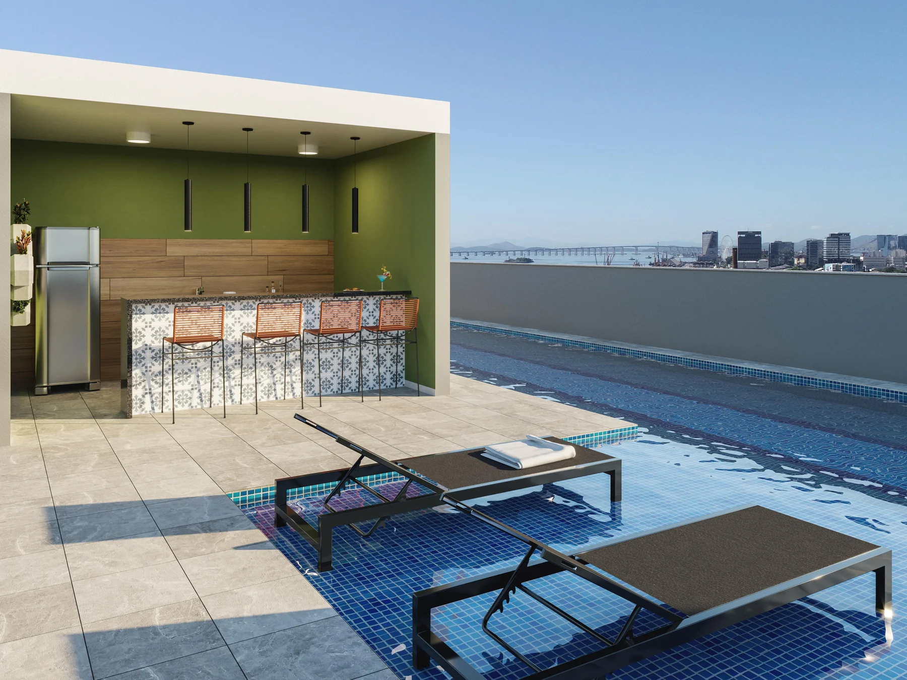 Pool bar · Alto São Cristóvão
