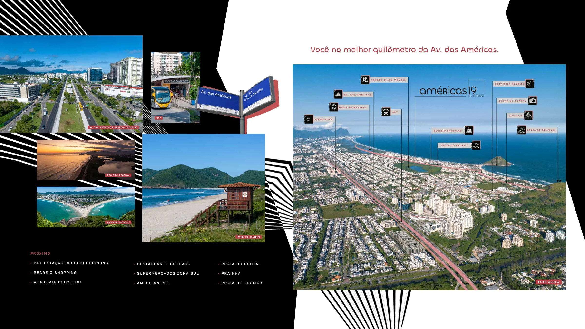 Localização ilustrada · Américas 19