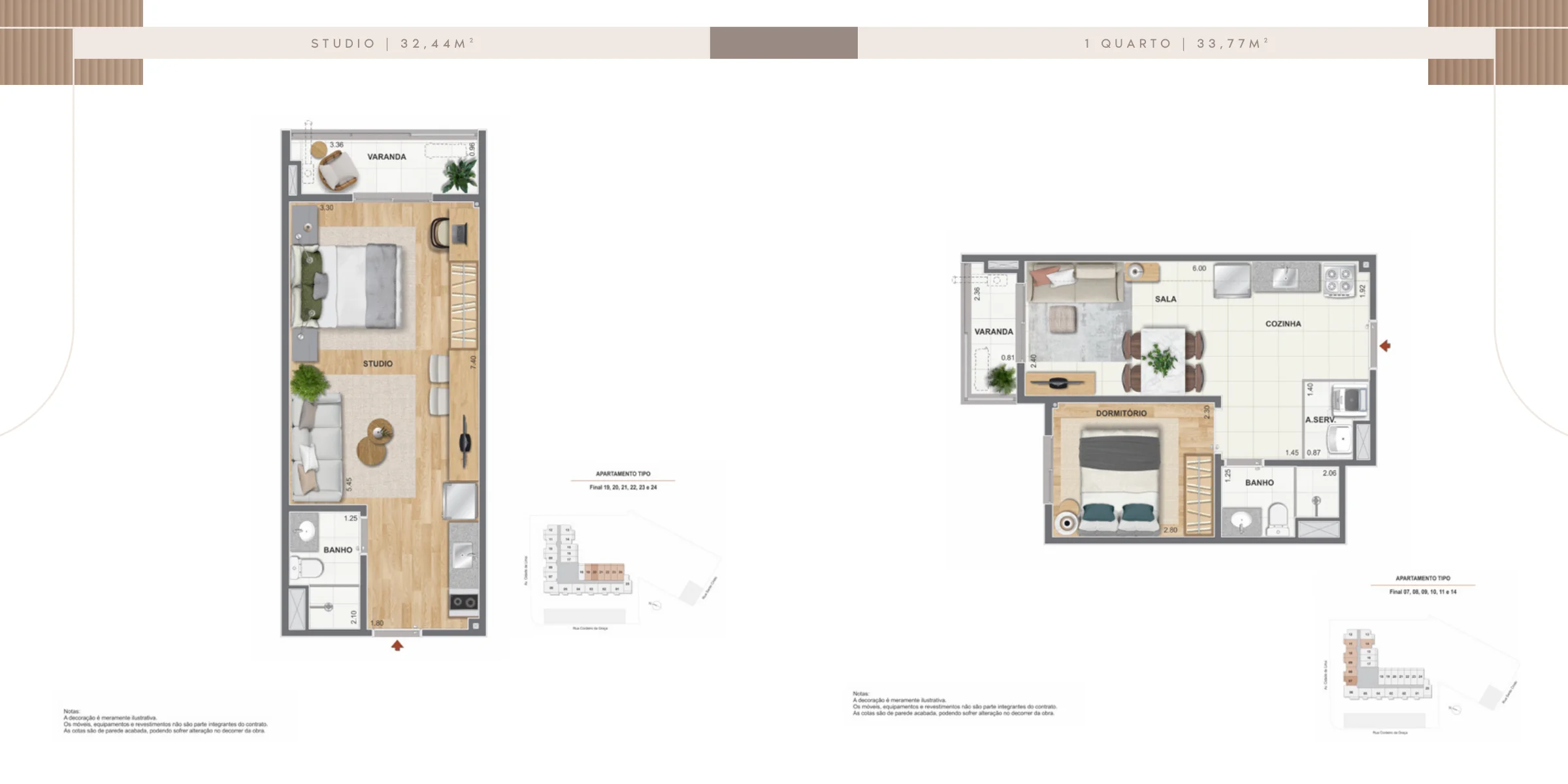 Studio e 1 quarto · Arcos do Porto