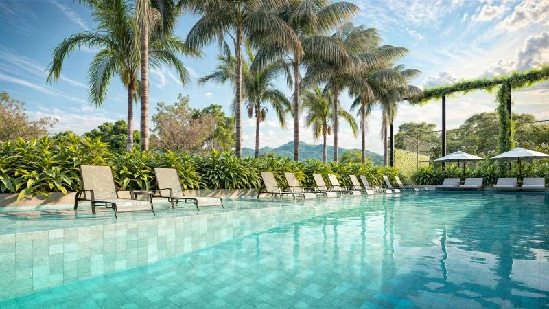 Piscina do clube