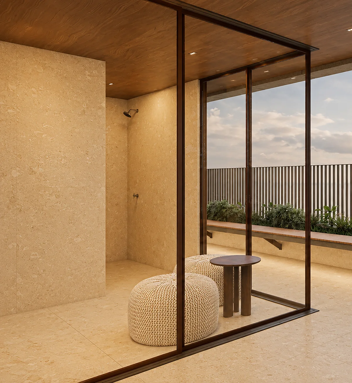 Spa do Fiore Residences — perspectiva ilustrativa