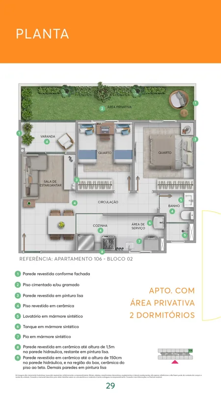 Opção com garden