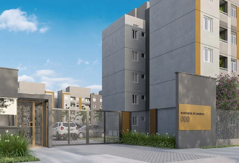 Perspectiva do Residencial Ipê Amarelo