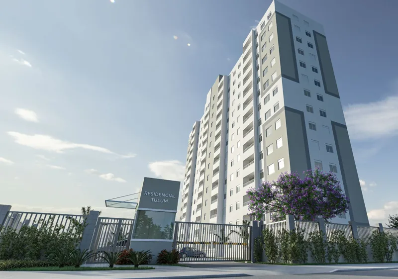 Perspectiva do Residencial Tulum