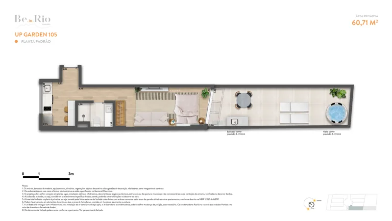 Planta de referência — apartamento