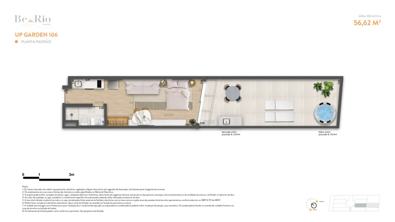 Planta de referência — apartamento
