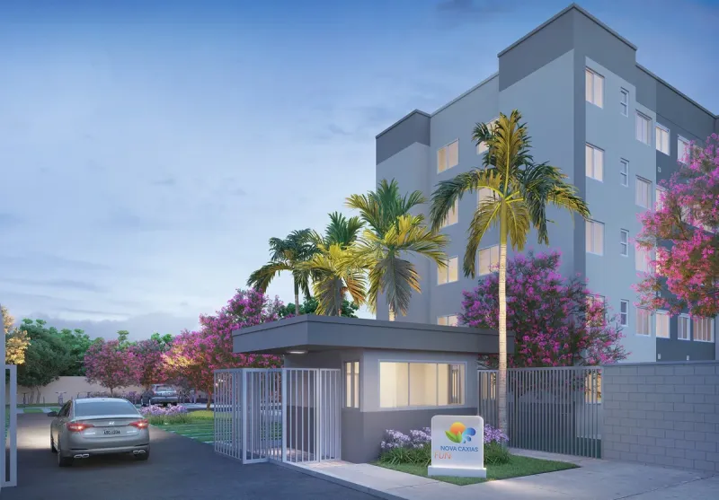 Acesso do Nova Caxias FUN — perspectiva ilustrativa