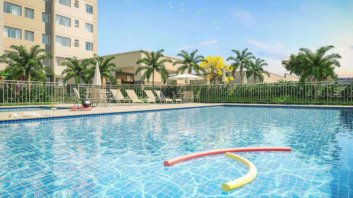 Piscina — perspectiva ilustrativa