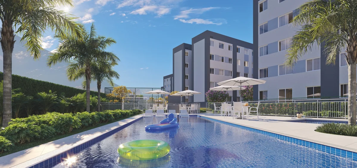 Piscina adulto — perspectiva ilustrativa