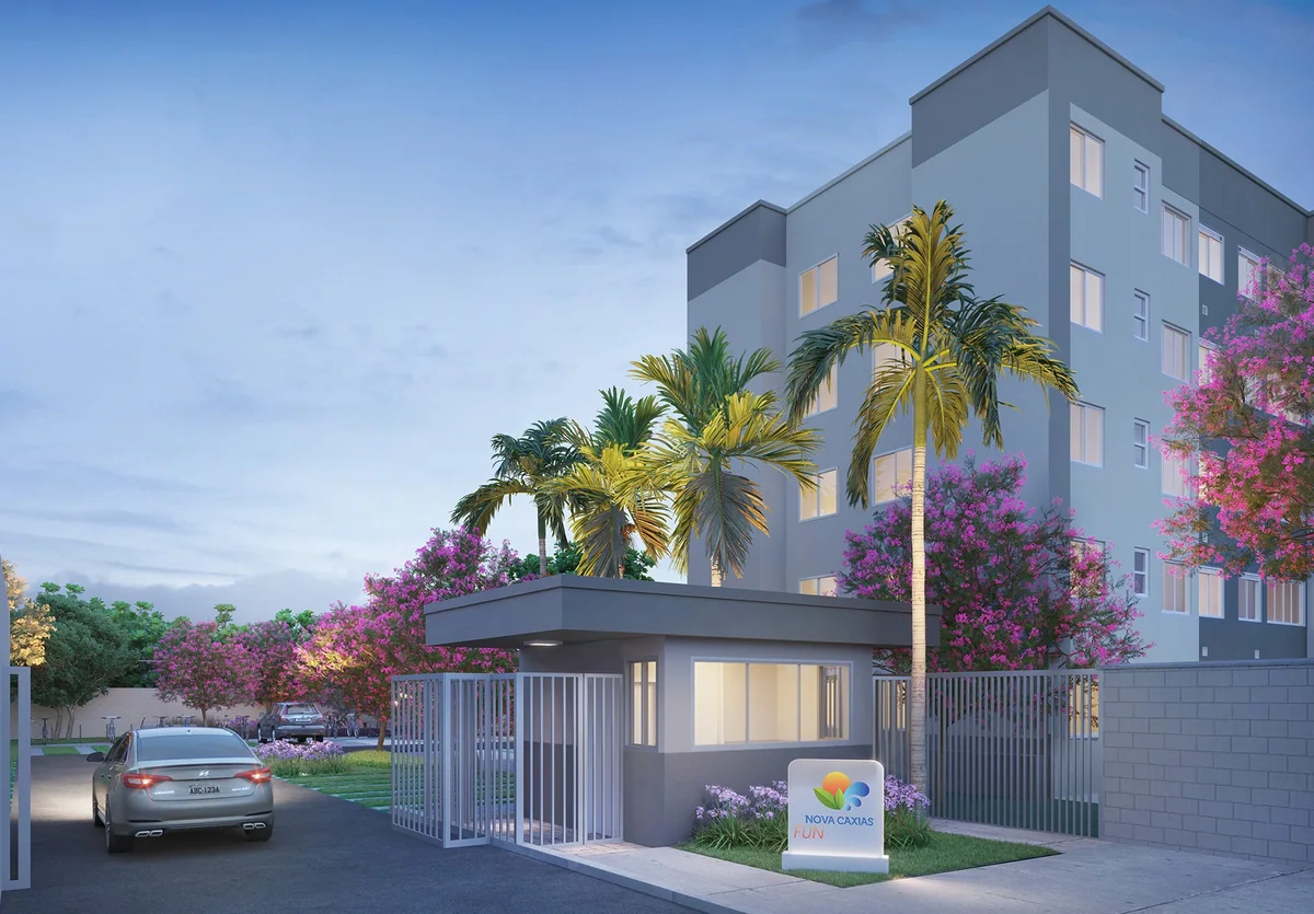 Acesso do Nova Caxias FUN — perspectiva ilustrativa