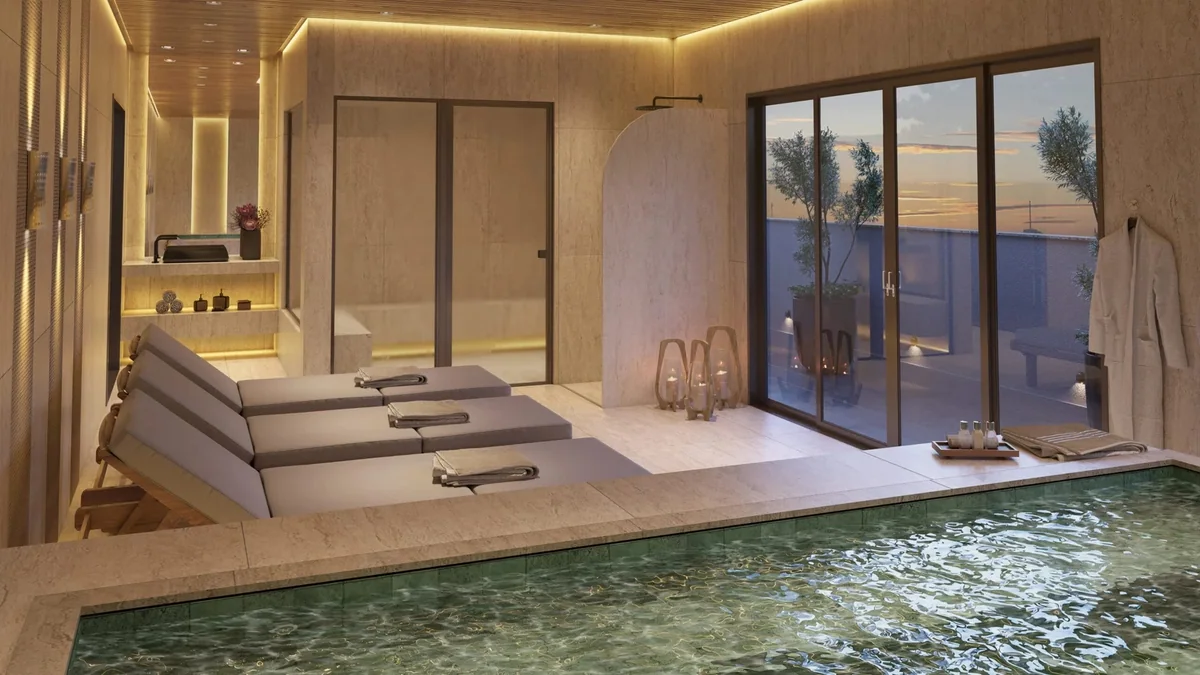 Spa — perspectiva ilustrativa