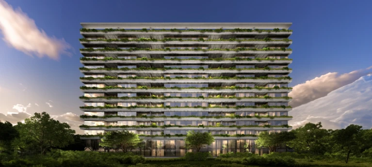 Perspectiva ilustrativa do Arte Jardim na Barra