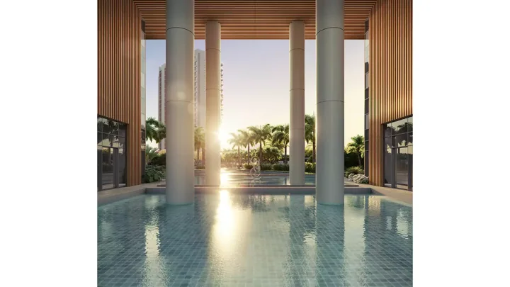 Atlântico Golf — Detalhes do Vão Central · perspectiva ilustrativa