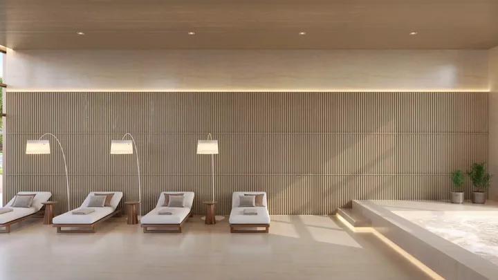 Atlântico Golf — Spa · perspectiva ilustrativa