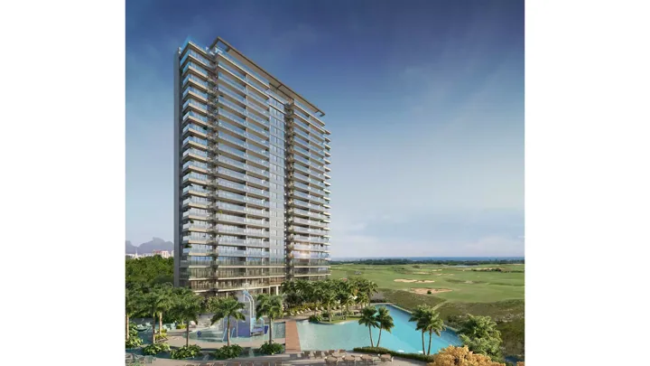 Atlântico Golf — Atlântico 3000 - Fachada · perspectiva ilustrativa