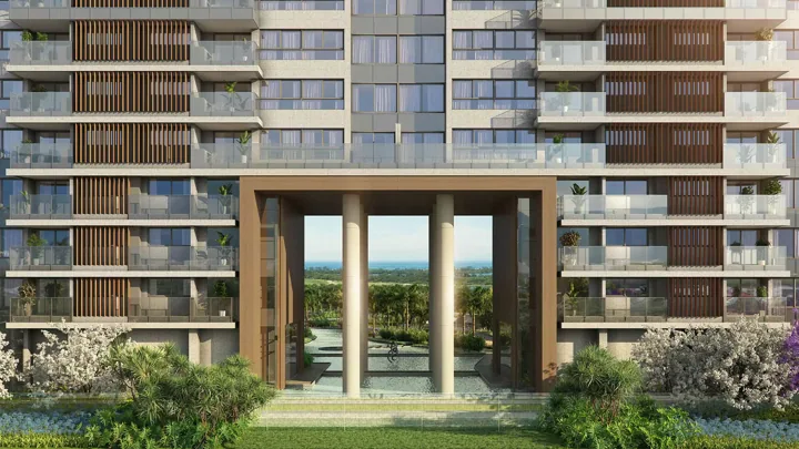 Atlântico Golf — Atlântico 1000 - Vão Central · perspectiva ilustrativa