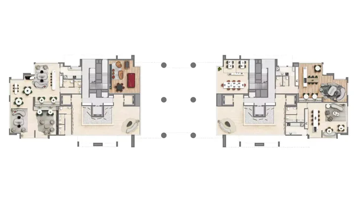 Atlântico Golf — Atlântico 1000 - Térreo