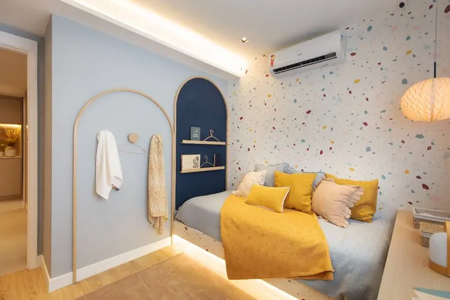 Quarto infantil — Atmosfera Condominium Park · Decorado de 4 quartos