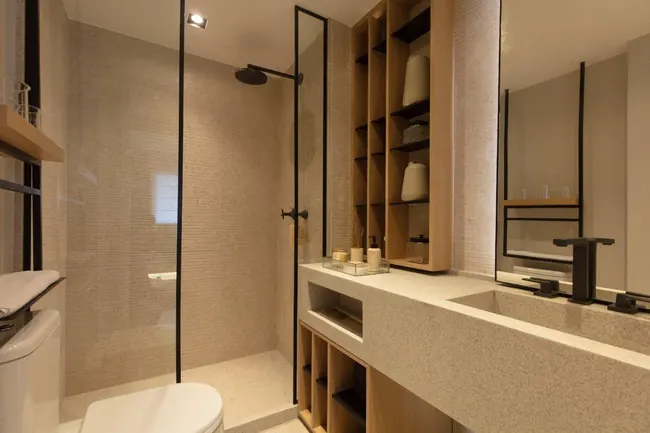 Banheiro decorado — Atmosfera Condominium Park · Decorado de 4 quartos