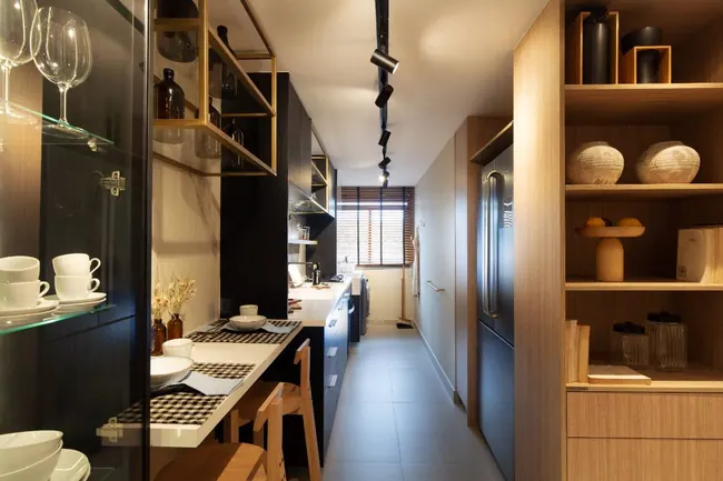 Cozinha decorada — Atmosfera Condominium Park · Decorado de 4 quartos