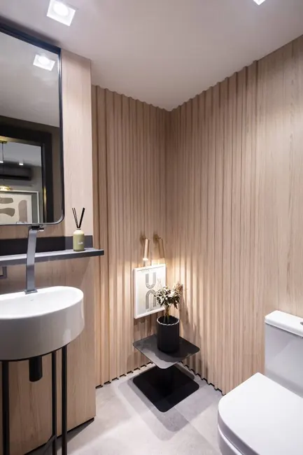 Lavabo — Atmosfera Condominium Park · Decorado de 3 quartos