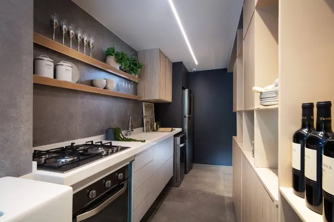 Cozinha decorada — Atmosfera Condominium Park · Decorado de 3 quartos