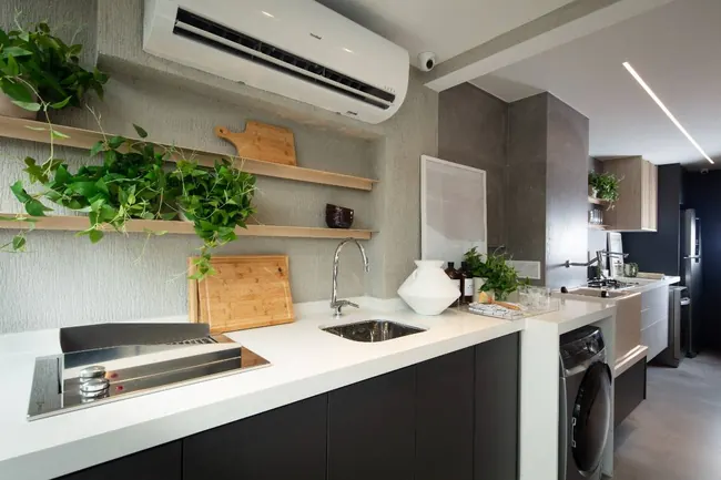 Cozinha decorada — Atmosfera Condominium Park · Decorado de 3 quartos