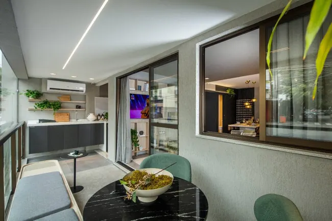 Cozinha integrada — Atmosfera Condominium Park · Decorado de 3 quartos