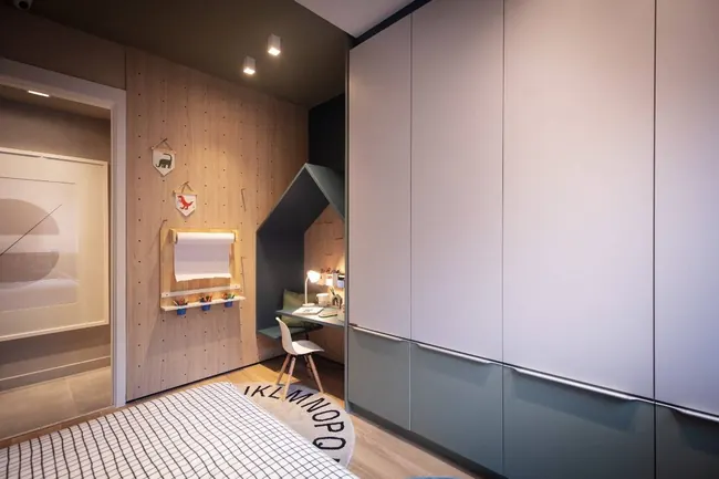 Quarto infantil — Atmosfera Condominium Park · Decorado de 3 quartos