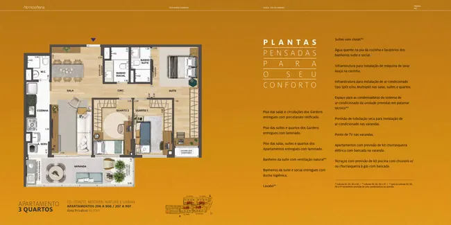 Plantas humanizadas — prancha 49 — Atmosfera Condominium Park · Plantas