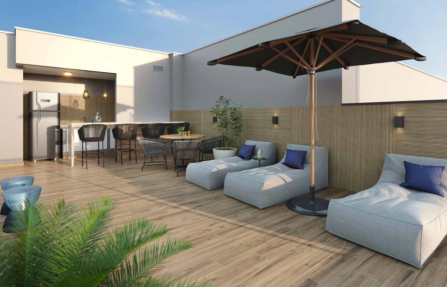 Bar da piscina · Baía Guanabara Residences