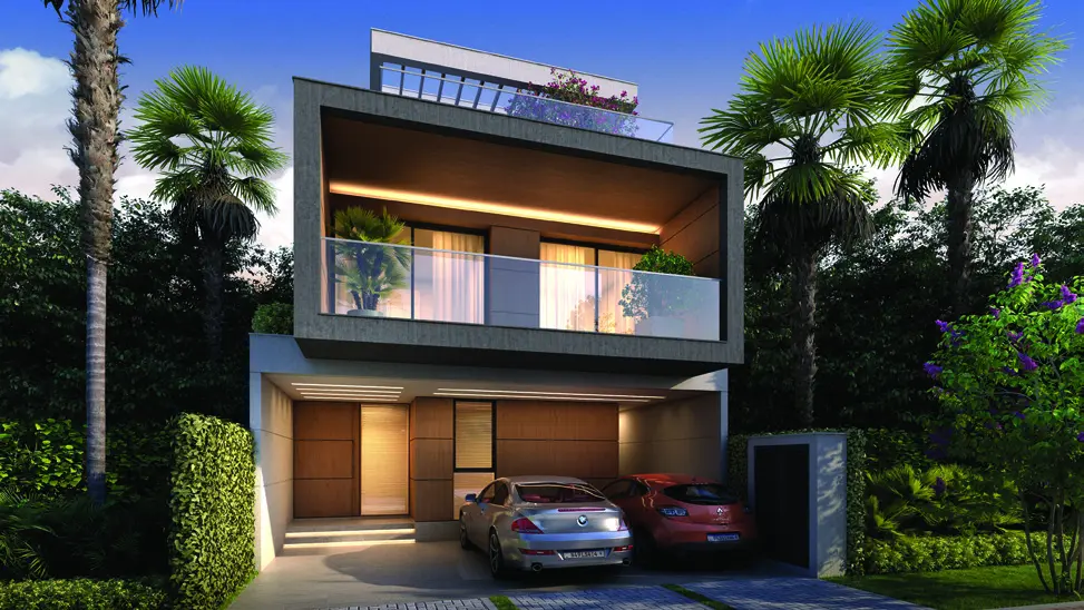 Perspectiva ilustrativa da Casa Girassol