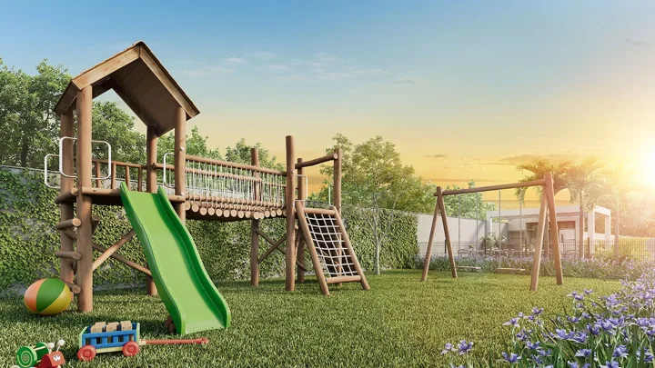 Breeze Inspire Residence — Playground · perspectiva ilustrativa