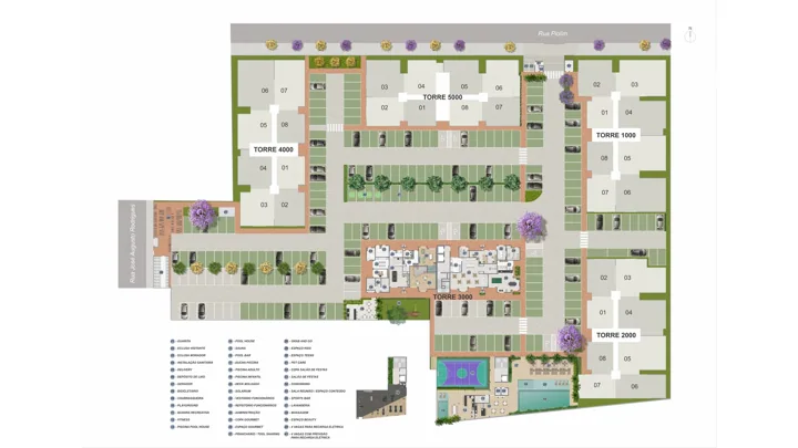 Breeze Inspire Residence — Masterplan