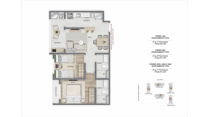 Breeze Inspire Residence — Torre 1000 a 5000 - Apto. final 01 e 04