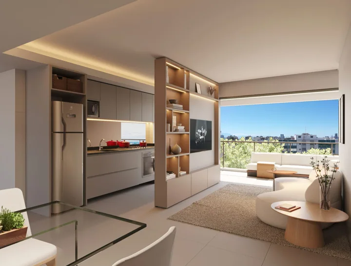 Casa Gabizo — Apartamento · perspectiva ilustrativa