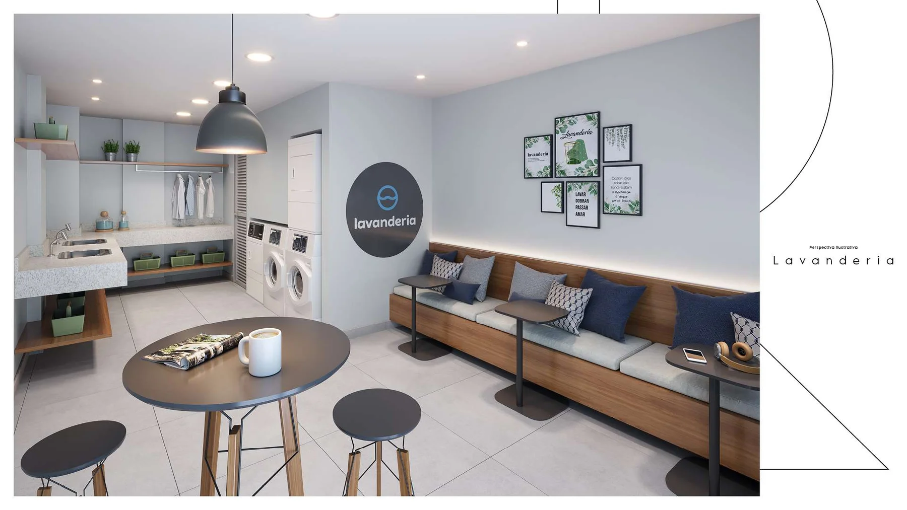 Lavanderia · Ciata Residencial