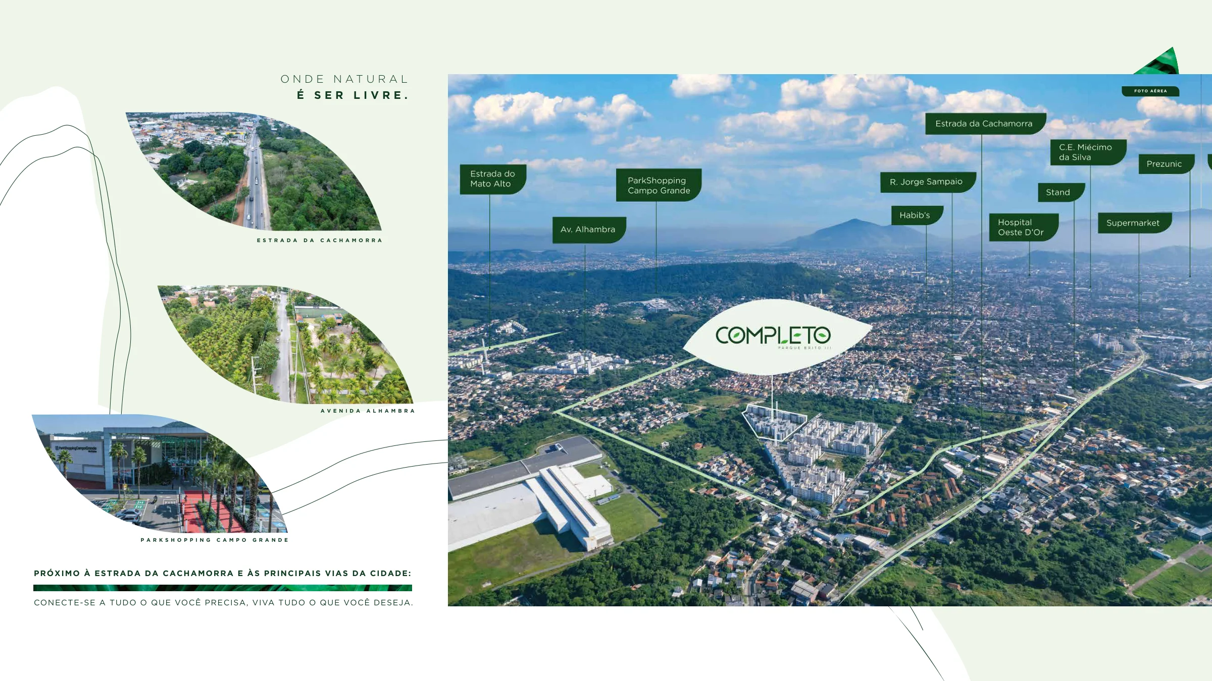 Localização ilustrada · Completo Parque Brito III
