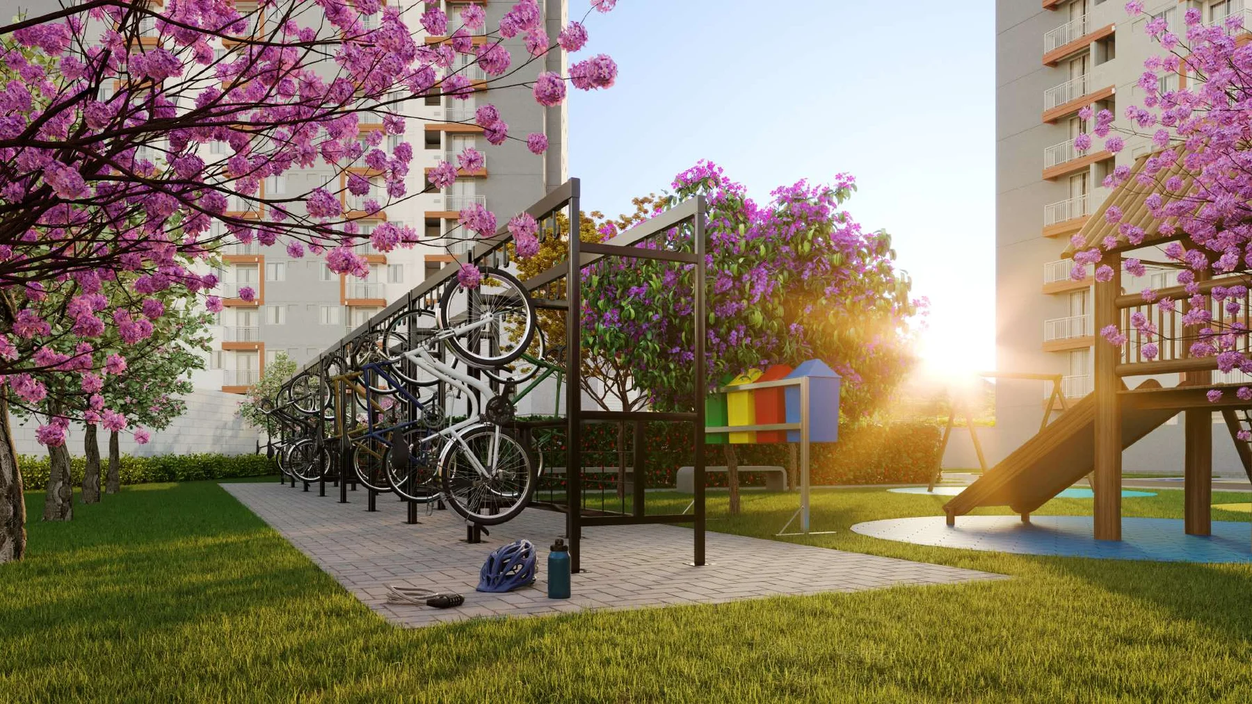 Bicicletário · Connect Bonsucesso