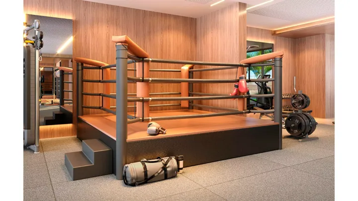 Epic Golf Residence — Ring box · perspectiva ilustrativa
