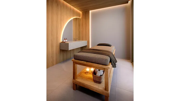 Epic Golf Residence — Sala de massagem · perspectiva ilustrativa