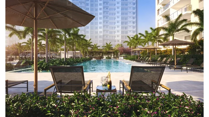 Grand Quartier — Solarium · perspectiva ilustrativa
