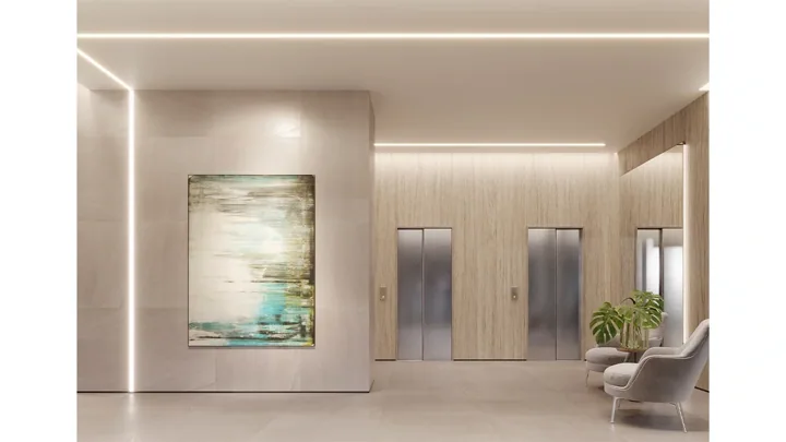 Grand Quartier — Lobby · perspectiva ilustrativa