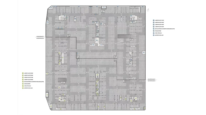 Grand Quartier — Subsolo · fases 1 e 2