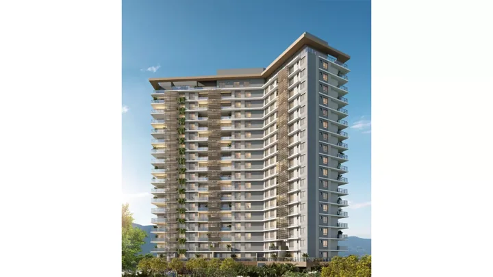 Icon Golf Residence — Fachada - ICON 1.000 · perspectiva ilustrativa