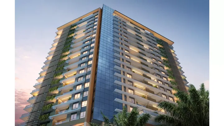 Icon Golf Residence — Fachada - ICON 2.000 · perspectiva ilustrativa