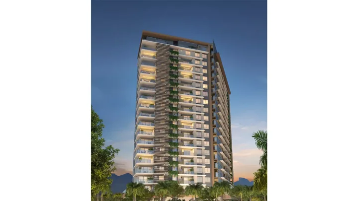 Icon Golf Residence — Fachada - ICON 2.000 · perspectiva ilustrativa