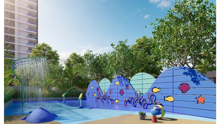 Icon Golf Residence — Wetplay · perspectiva ilustrativa